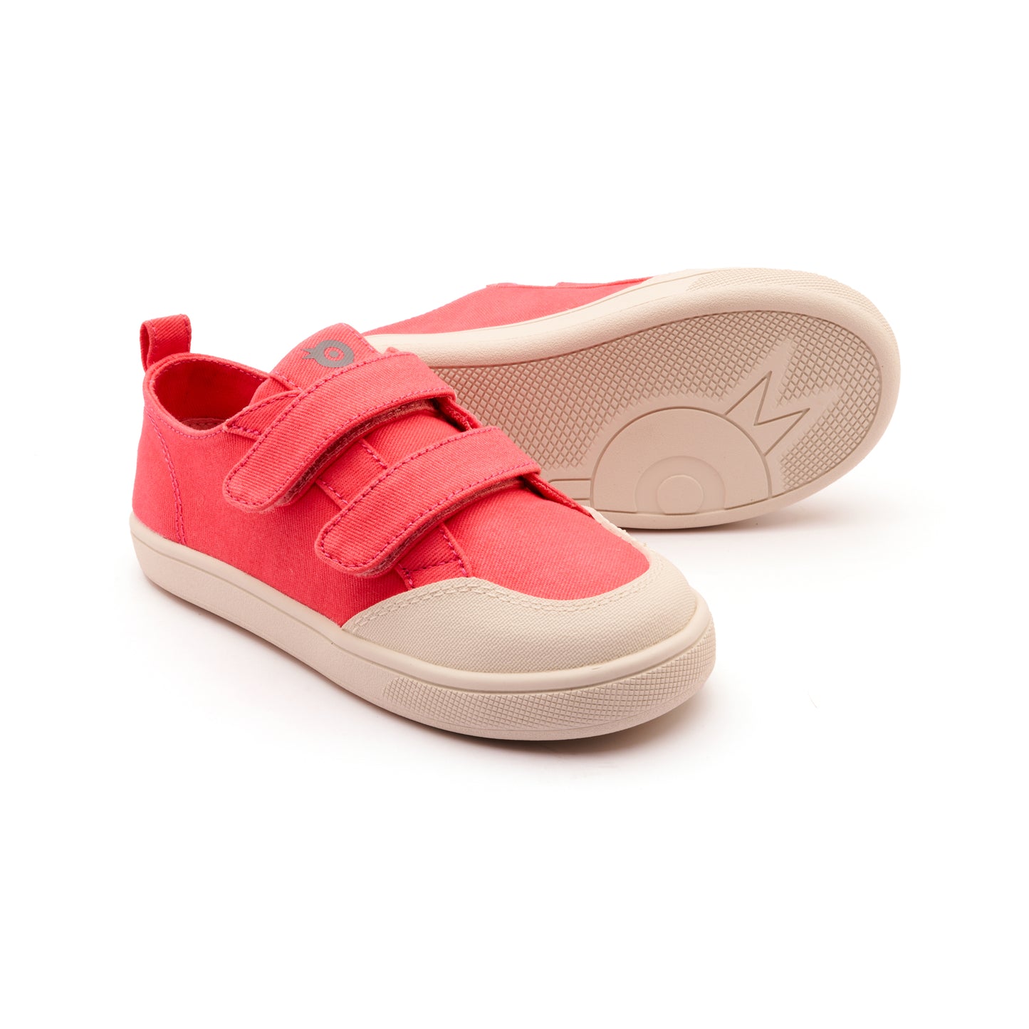 Old Soles 1022 Urban Sole kids leather sneaker in Watermelon, Sporco, and Sporco Sole with sporty detail