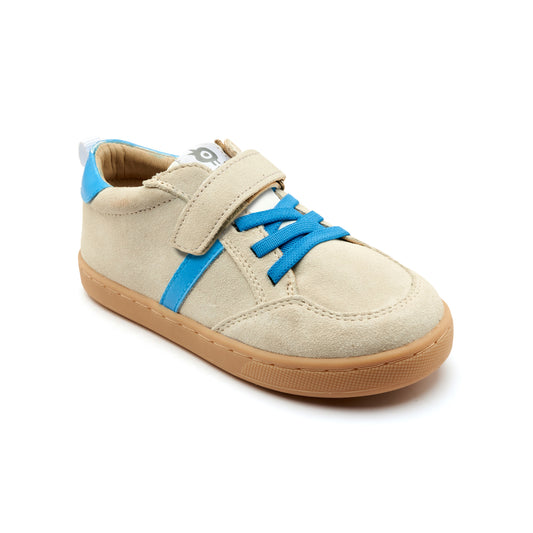 Old Soles 1066 Urban Road kids leather sneaker in Sporco Suede and Malibu with classic detail