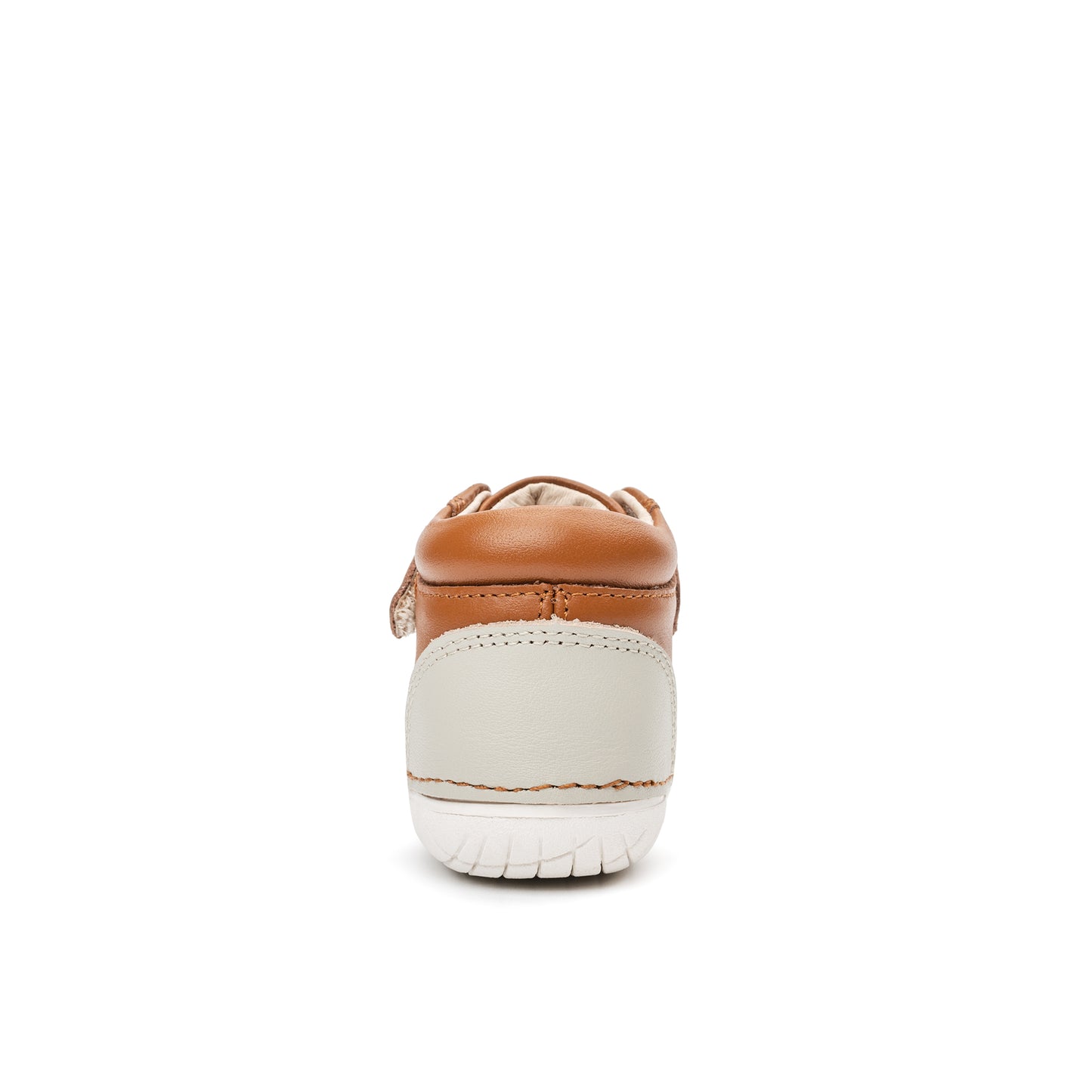 Old Soles 4096 Sensa Pave kids leather shoe in Tan and Gris with pave detail