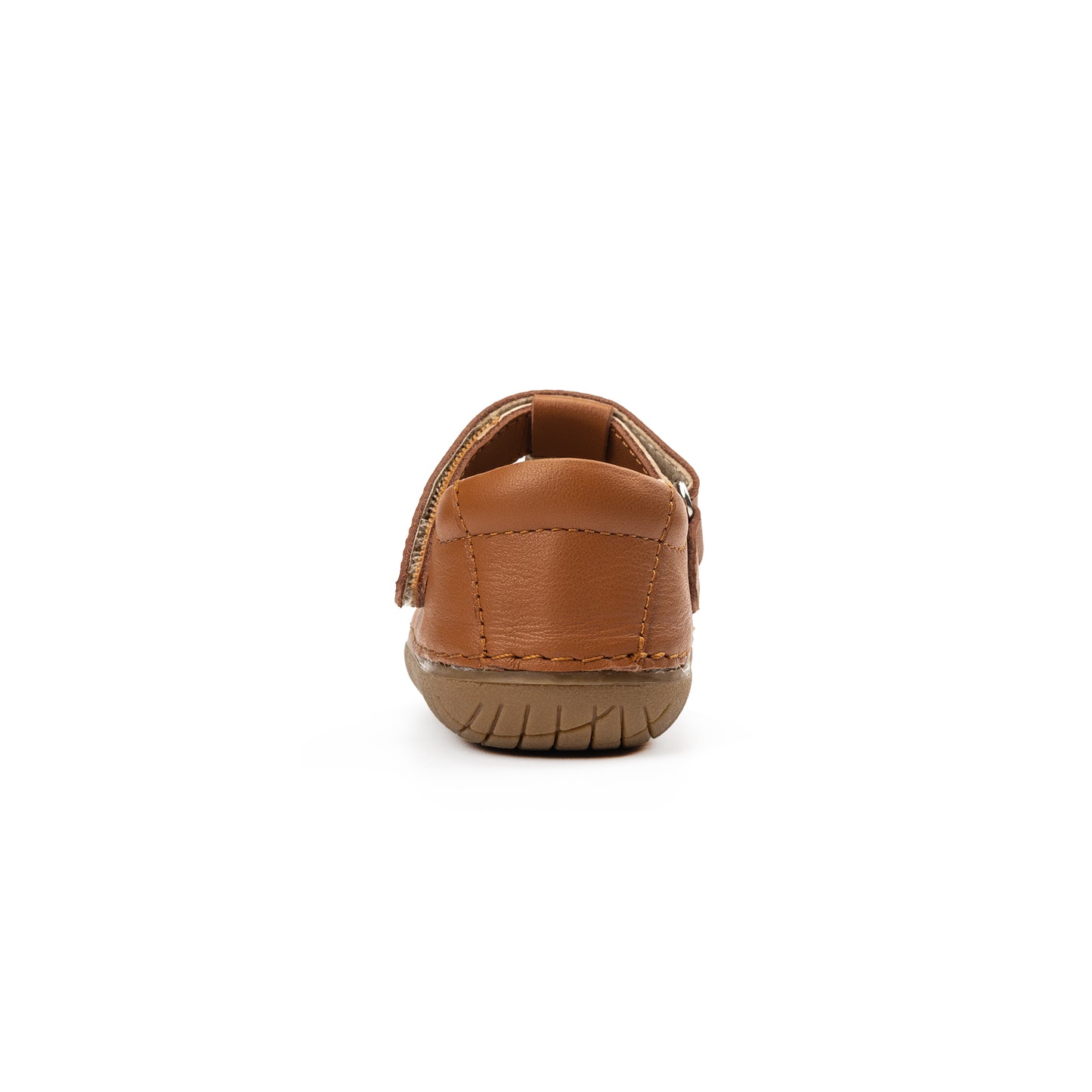 Old Soles 4116 Flora Pave kids leather shoe in Tan with floral detail