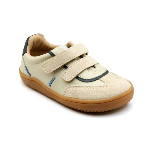 Old Soles 6502 Zigsta Barewalk kids leather barefoot shoe in Sporco with barefoot design