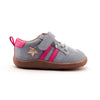 Dusty Blue Suede / Gold / Rosy / Size 23