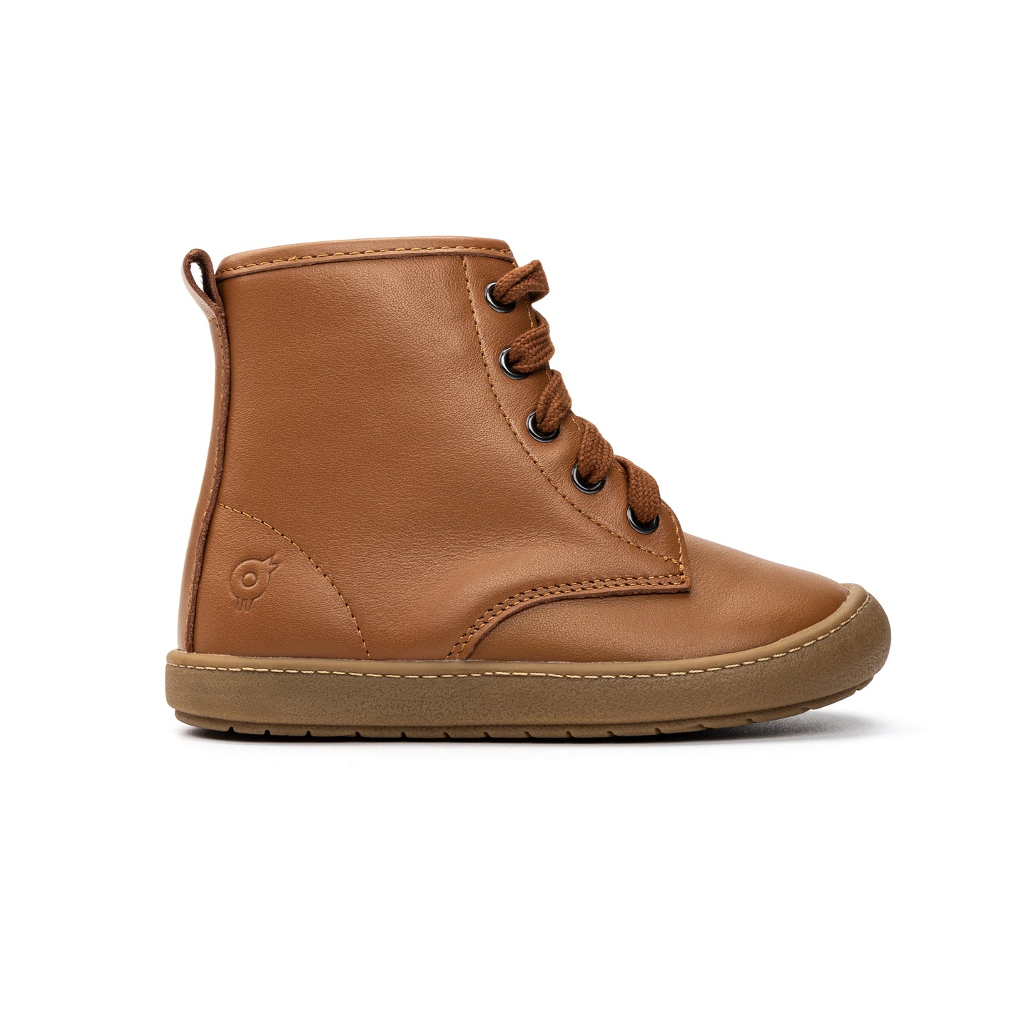 Old Soles 9005 Swagger kids leather shoe in Tan with classic detail