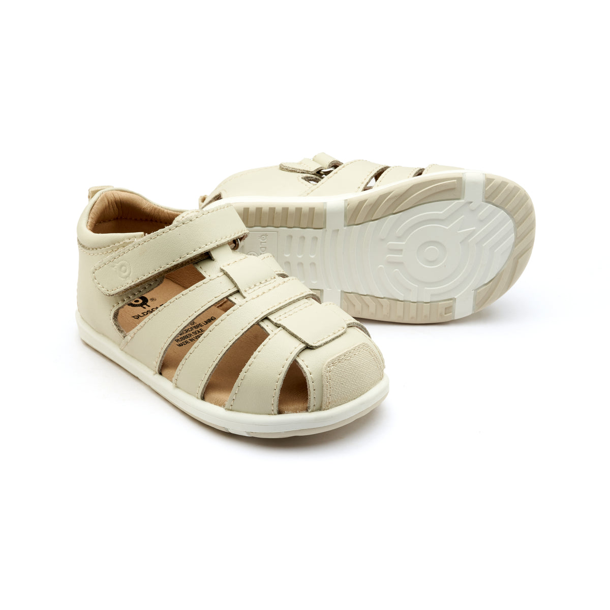 Old Soles 9502 Surf Sandal kids leather sandal in Sporco with open toe detail