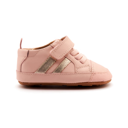 Old Soles 0049RT Low Roller Shoe baby leather shoe in Dalia and Gold with classic detail