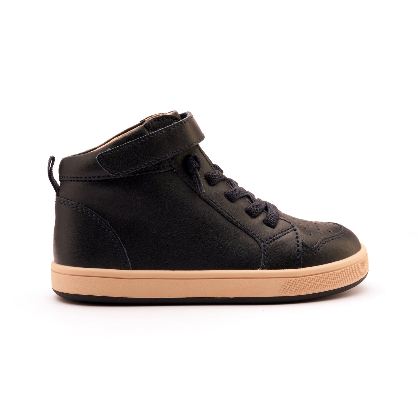 Old Soles 1030 The Skill kids leather shoe in Marino with sporty detail