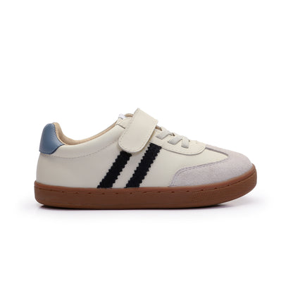Old Soles 1083 Ace Runner kids leather sneaker in Sporco with sporty detail