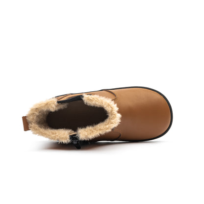 Old Soles 315 Rider Boot kids leather boot in Tan with classic detail