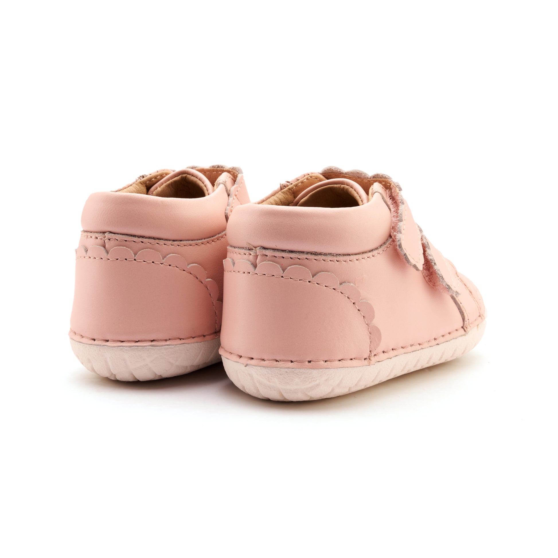 Old Soles 4127 Pave Shade kids leather shoe in Snow and Snow with pave detail