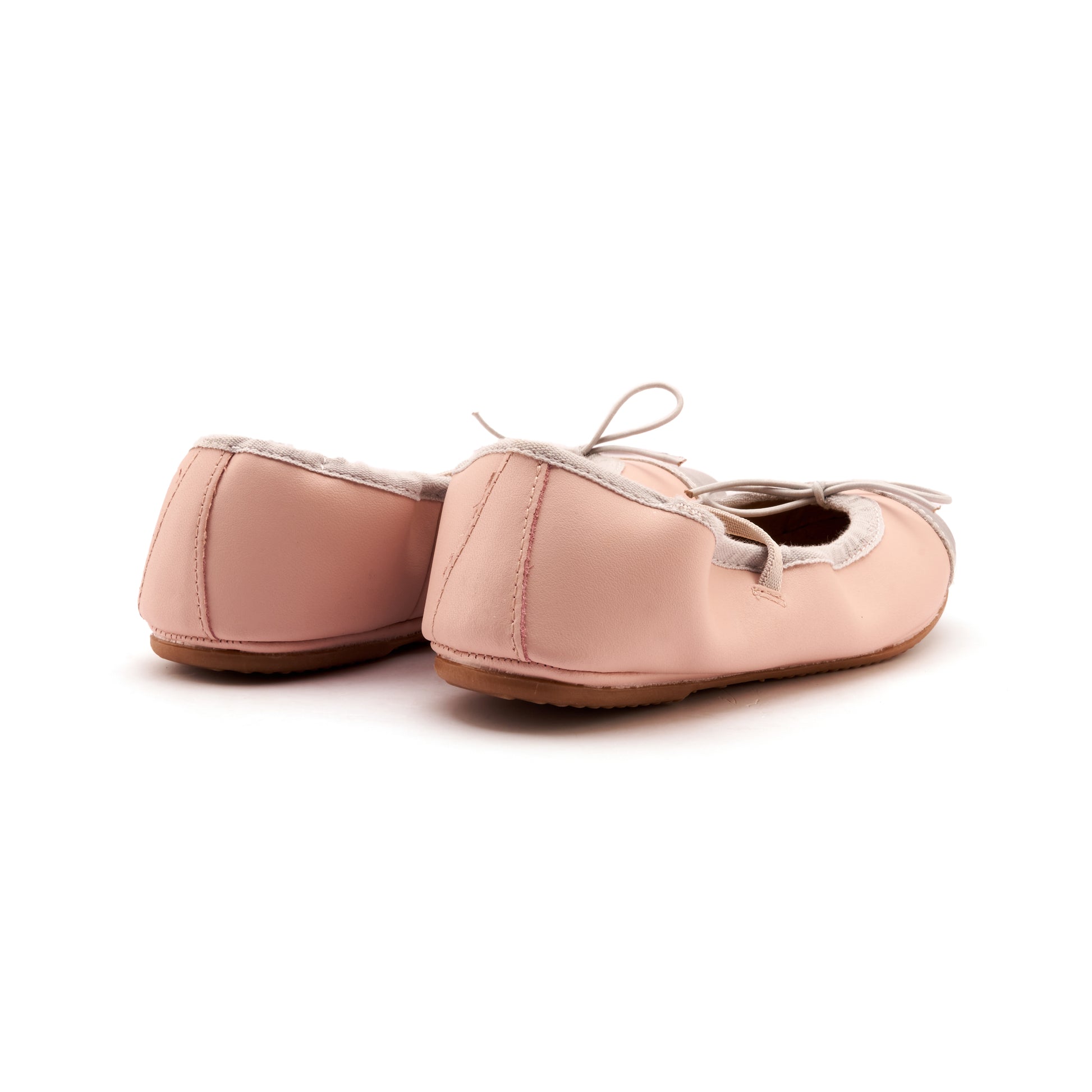Old Soles 621 Shanni Flat kids leather flat in Nacardo Dalia and Silver with classic detail