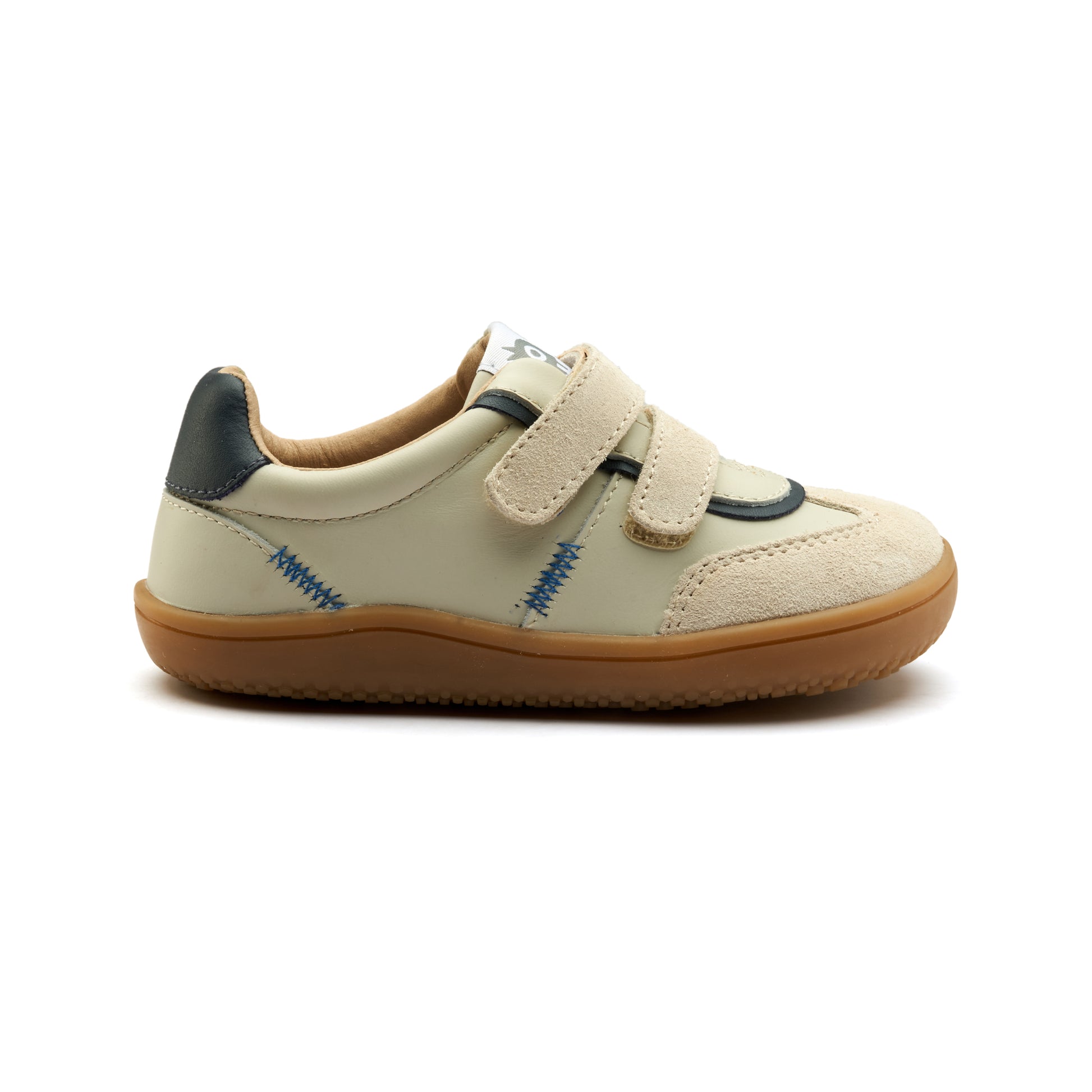 Old Soles 6502 Zigsta Barewalk kids leather barefoot shoe in Sporco with barefoot design