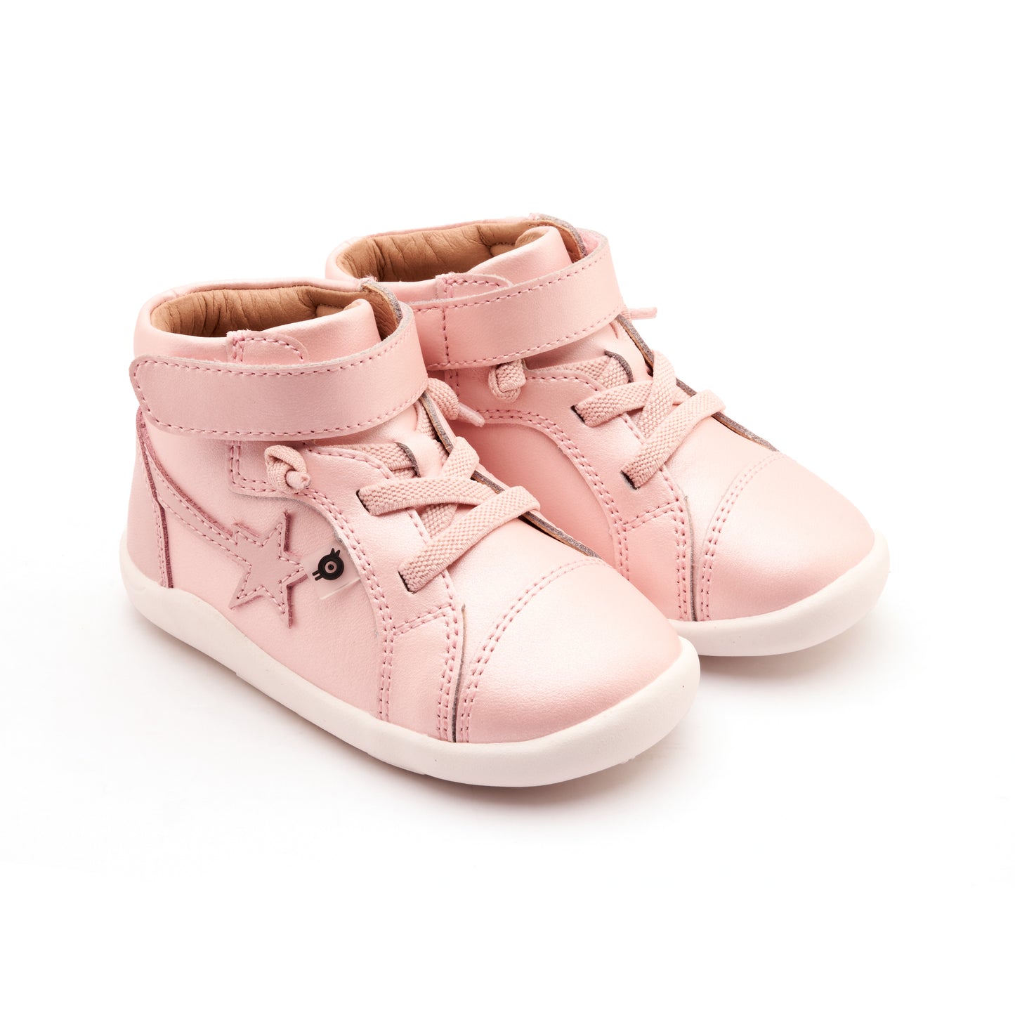 Old Soles 8038 Parade kids leather shoe in Nacardo Dalia and Dalia with rubber sole detail