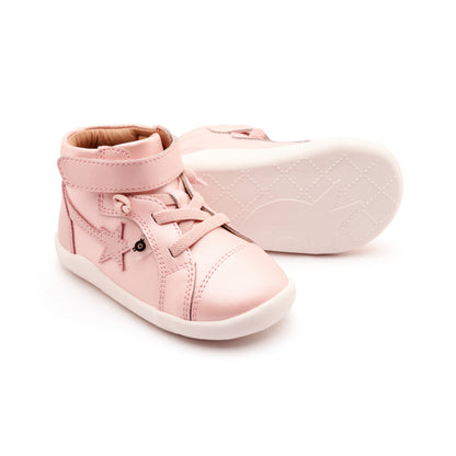 Old Soles 8038 Parade kids leather shoe in Nacardo Dalia and Dalia with rubber sole detail