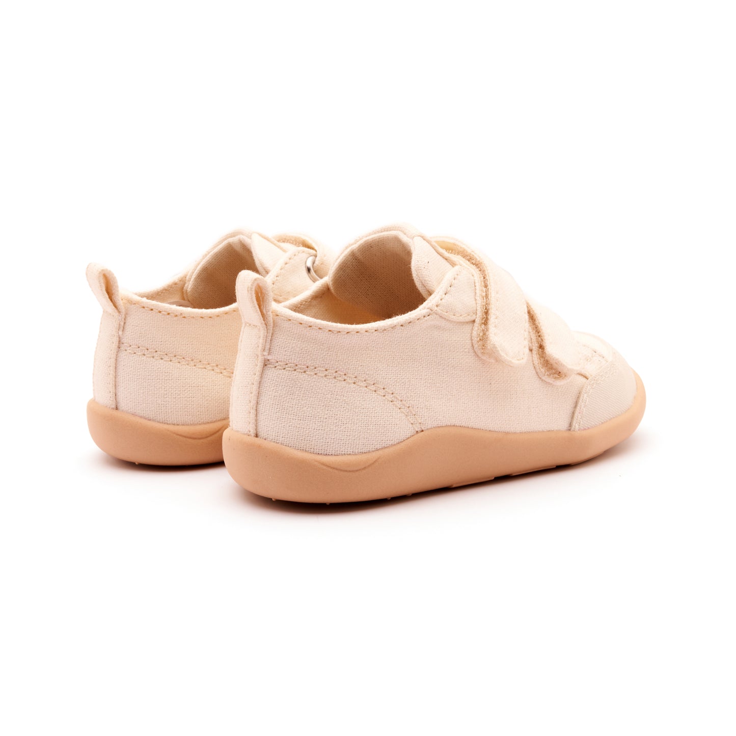 Old Soles 8058 Salty Ground kids leather shoe in Natural, Sporco, and Light Gum Sole with rubber sole detail