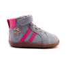 Dusty Blue Suede / Gold / Rosy / Size 21