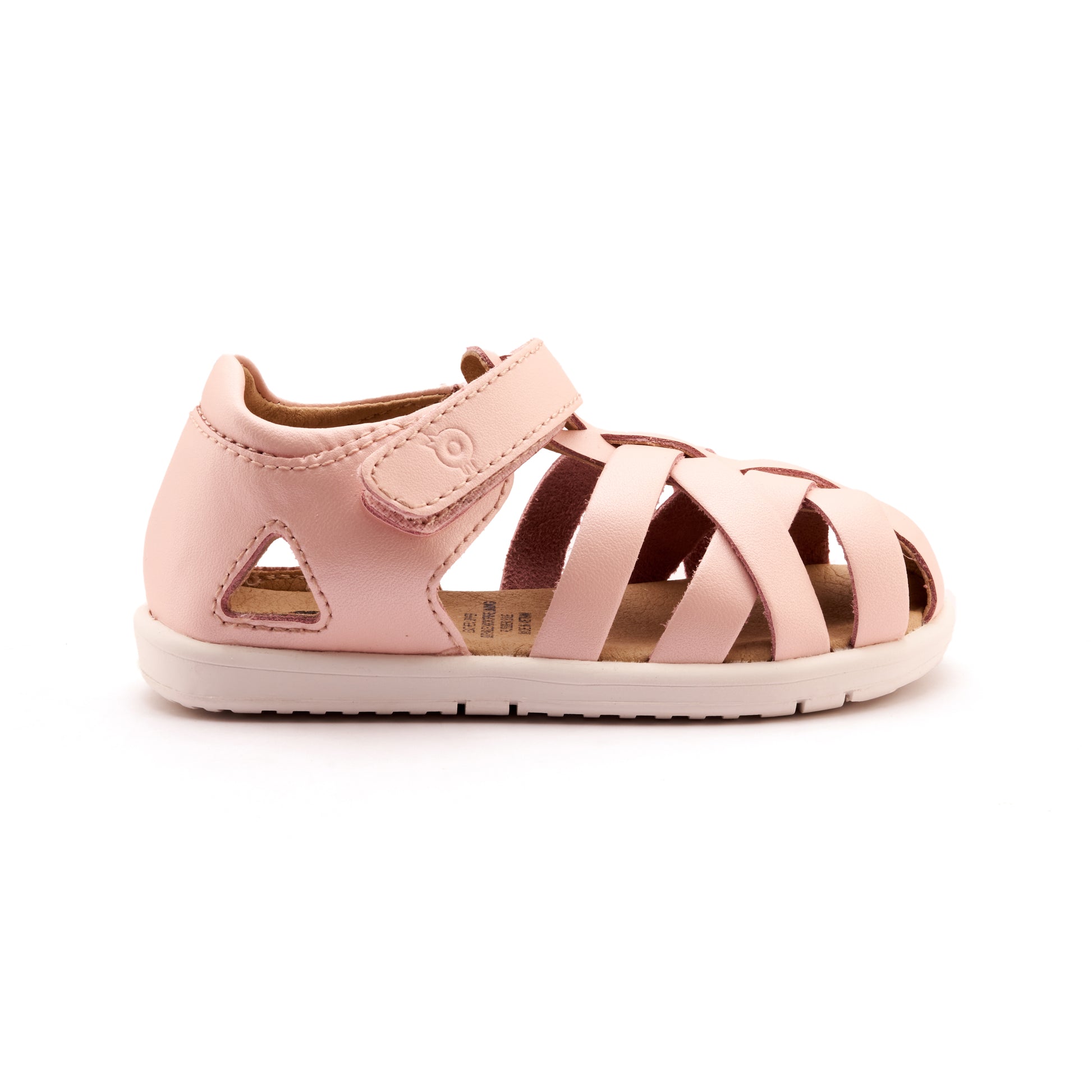 Old Soles 9504 Open Air kids leather shoe in Dalia with open toe detail